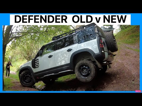 NEW v OLD Land Rover Defender Off Road Challenge on Spicy