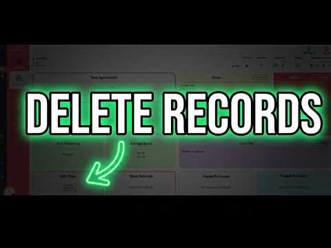 Delete a Client Record training video