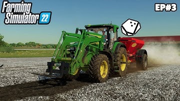 Spreading Lime & Starting Field Work | Farming Simulator 22