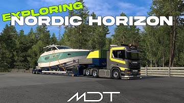 MDT SCANIA NG TUNING PACK MOD ETS2 DLC NORDIC HORIZON
