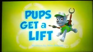 Pups Get A Lift Le Card