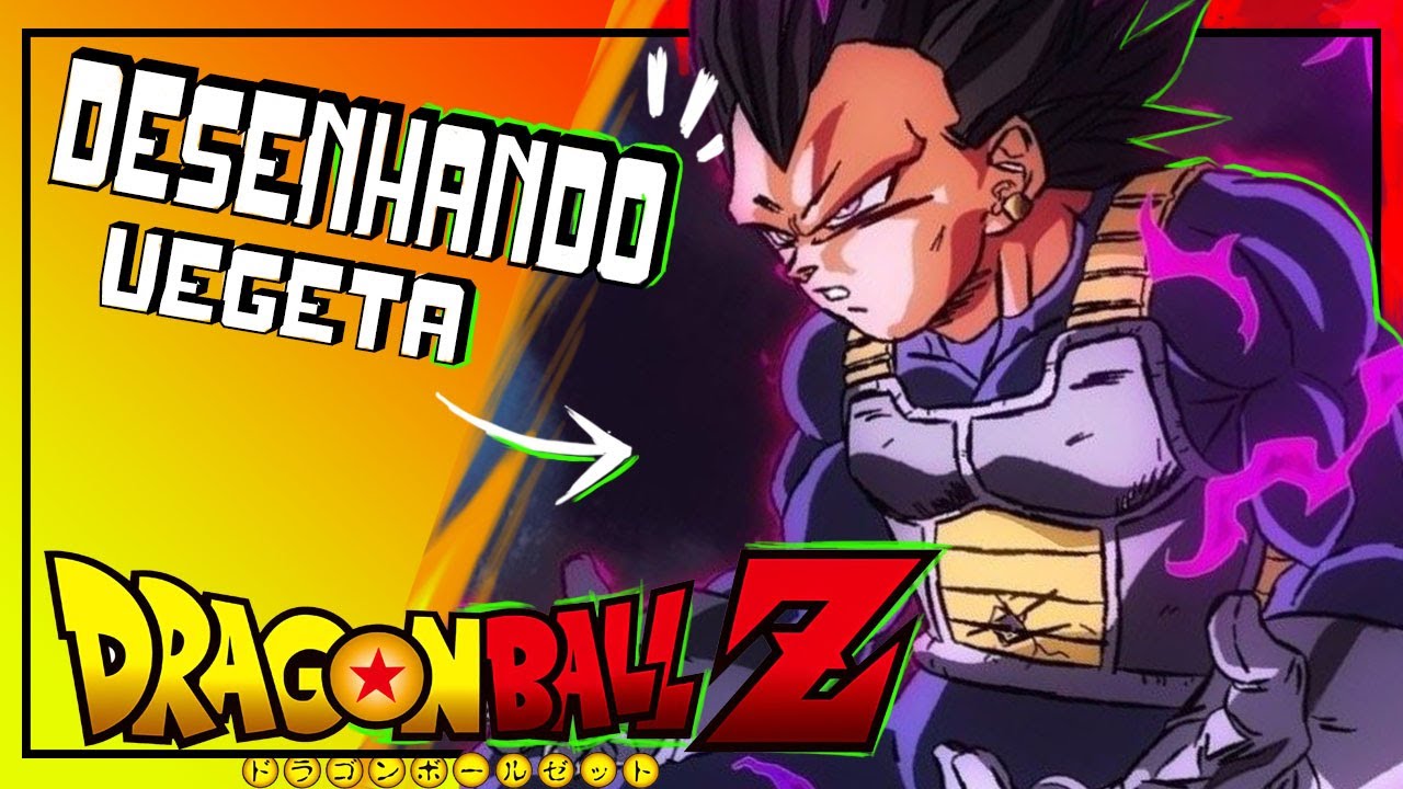 Desenhando Vegito ( Dragon Ball Z ) 