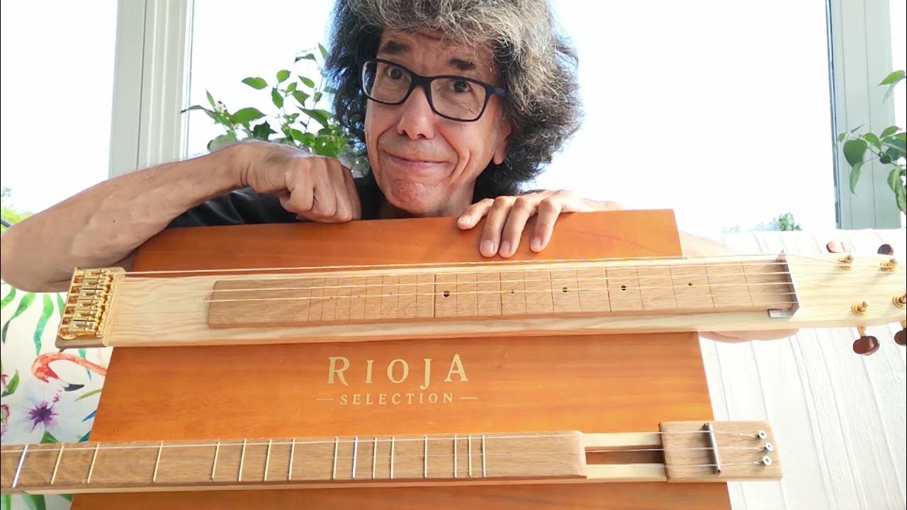 Wine Box Guitar Build Rioja n Roll Twin Neck YouTube