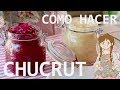 SAUERKRAUT | Cómo hacer col fermentada o chucrut casero.