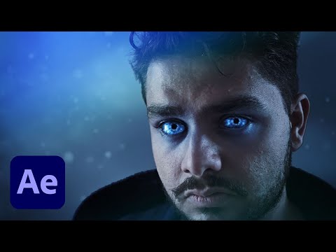 How To Create The Blue Eyes Effect from White Walkers in After Effects Tutorial (Game Of Thrones)