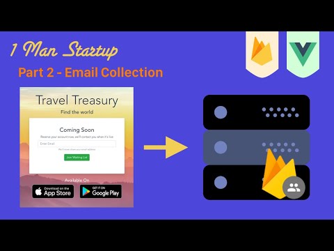 Build A Landing Page With Vue.js Part 2️⃣  - Collect Emails and Save to Firebase Auth