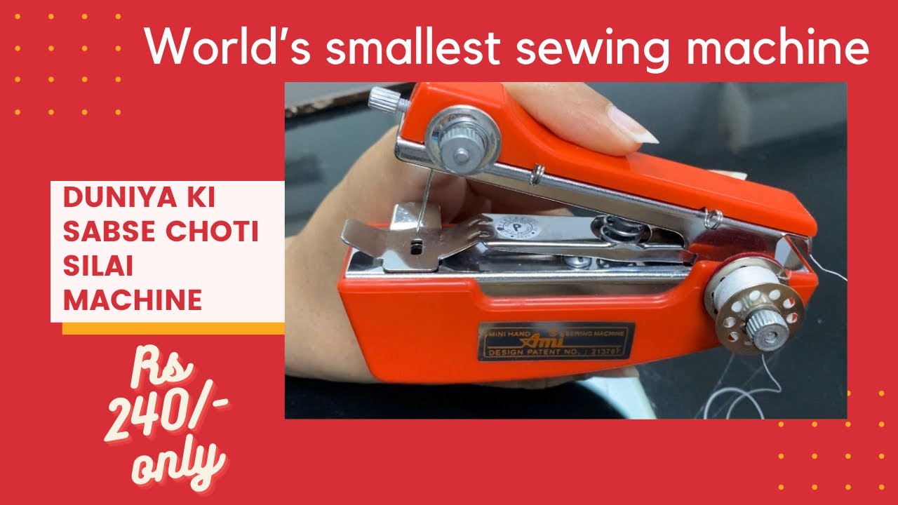 AKHI mini hand sewing machine Stapler Sewing Machine Price in