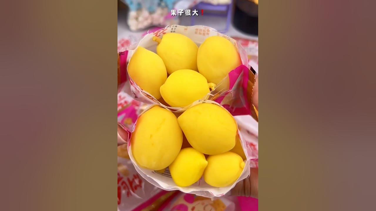 Seeing the lock throat peach that I loved to eat when I was young, the big friends 😋 YouTube
