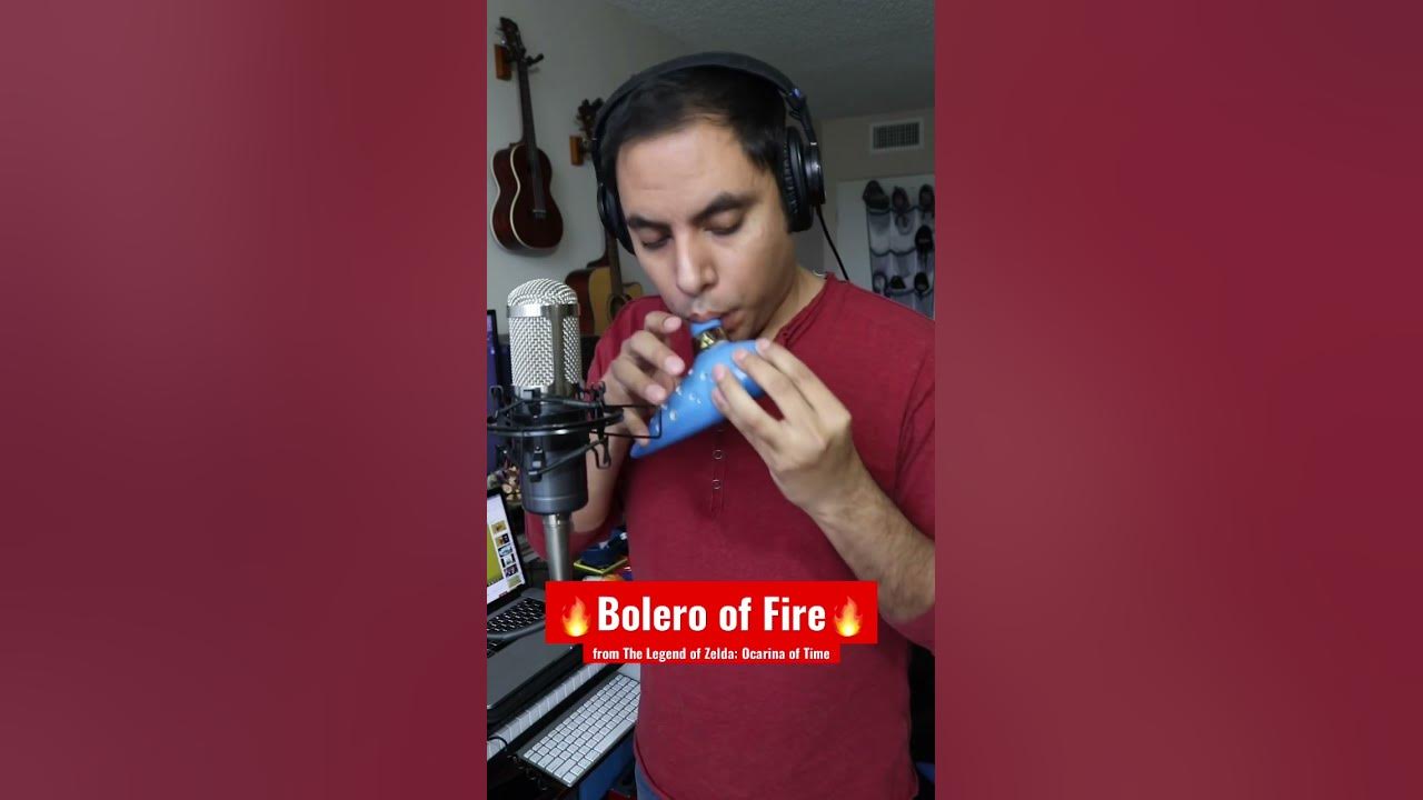 Bolero of Fire on Double Ocarina of Time