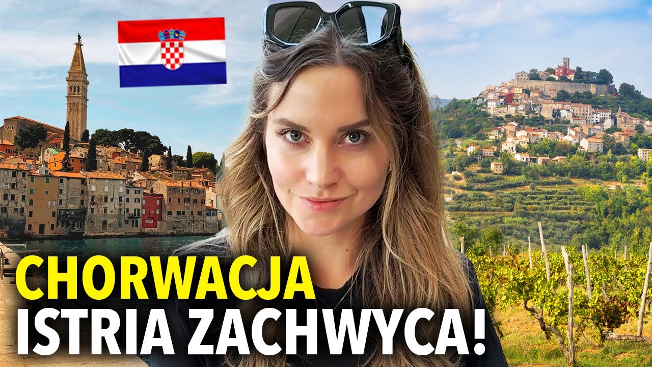 CHORWACJA (Istria): piękne miasteczka i top miejsca - co zwiedzać? Rovinj, Pula - atrakcje | Vlog