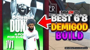 MY 6’8 DEMIGOD BUILD TOOK OVER THE NEW DOUBLE DUNK 1v1 MODE IN NBA2k26! BEST BUILD IN THE GAME! 