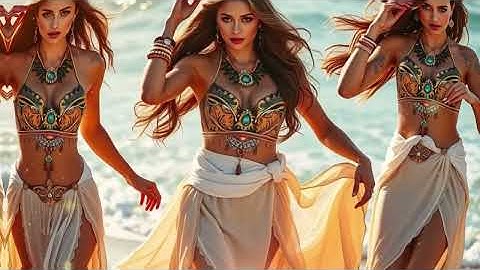 Habibi (حبيبي) - Arabic Deep House Dance Music - Official AI Video #Habibi