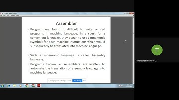 STM CSE CST305 M1  System Softwares, SIC Machine