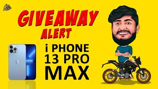 Giveaway Alert FREE I Phone 13 Pro Max | Try Your Luck