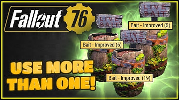 How To Farm LOTS Of Improved Bait - Fallout 76