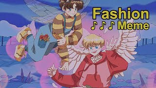 fashion meme | origin smp but it's anime from the 90s