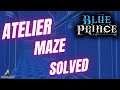 Blue Prince Atelier Blueprints Maze Puzzle Solution