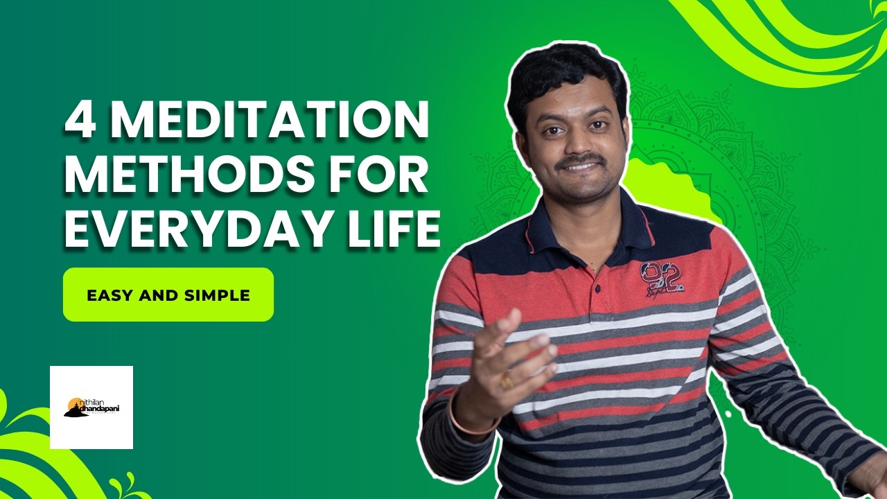 வேலை செய்துகொண்டே தியானம் செய்ய முடியும் | எளிய பயிற்சி முறை | #meditationintamil #tamil |ND