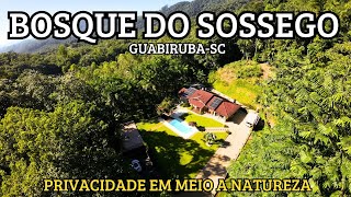 BOSQUE DO SOSSEGO EM GUABIRUBA - SANTA CATARINA - 2 HECTARES,CASA RIO E BELEZAS NATURAIS R$1.950,000