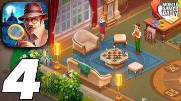 MANOR MATTERS Gameplay Walkthrough Part 4 FULL STORY - Day 3 (iOS Android)