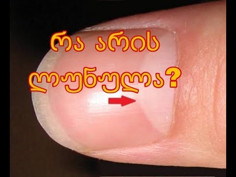 რა არის ლუნულა?|Lunula|Health tips|GKF|Kartuli|Anatomy|