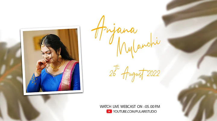 ANJANA | Mylanchi  Live Streaming | 26.08.2022 | 0...