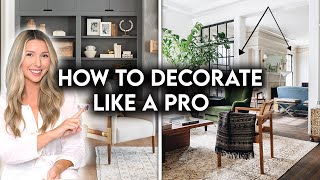 10 INTERIOR DESIGN STYLING SECRETS YOU SHOULD KNOW | DESIGN HACKS