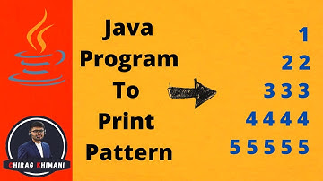 37 | Java Program To Print Right Side Triangle | Java Nested For Loop