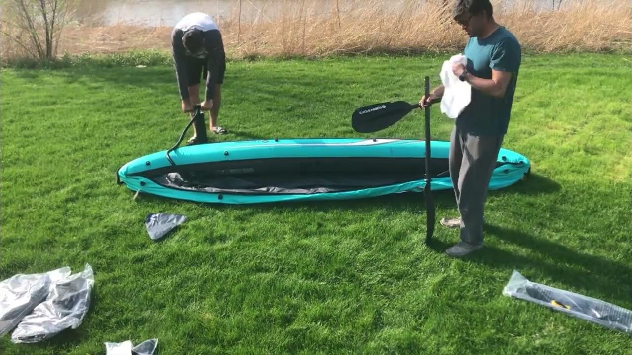 Tobin Sports Wavebreak Kayak (Costco) unboxing YouTube
