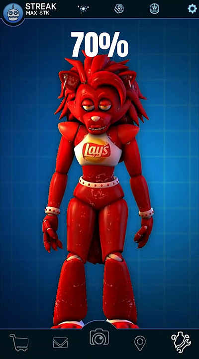 FNaF Edit 'Sea Shanty Wellerman'  100%-0% #fnafar #securitybreach #shorts