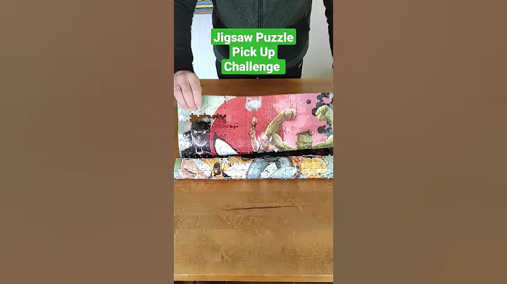 Jigsaw Puzzle Pick Up Challenge #puzzles #shortsvideo