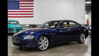 2009 Maserati Quattroporte S For Sale - Walk Around (14k Miles)