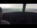 A-319 landing in UUDD airport