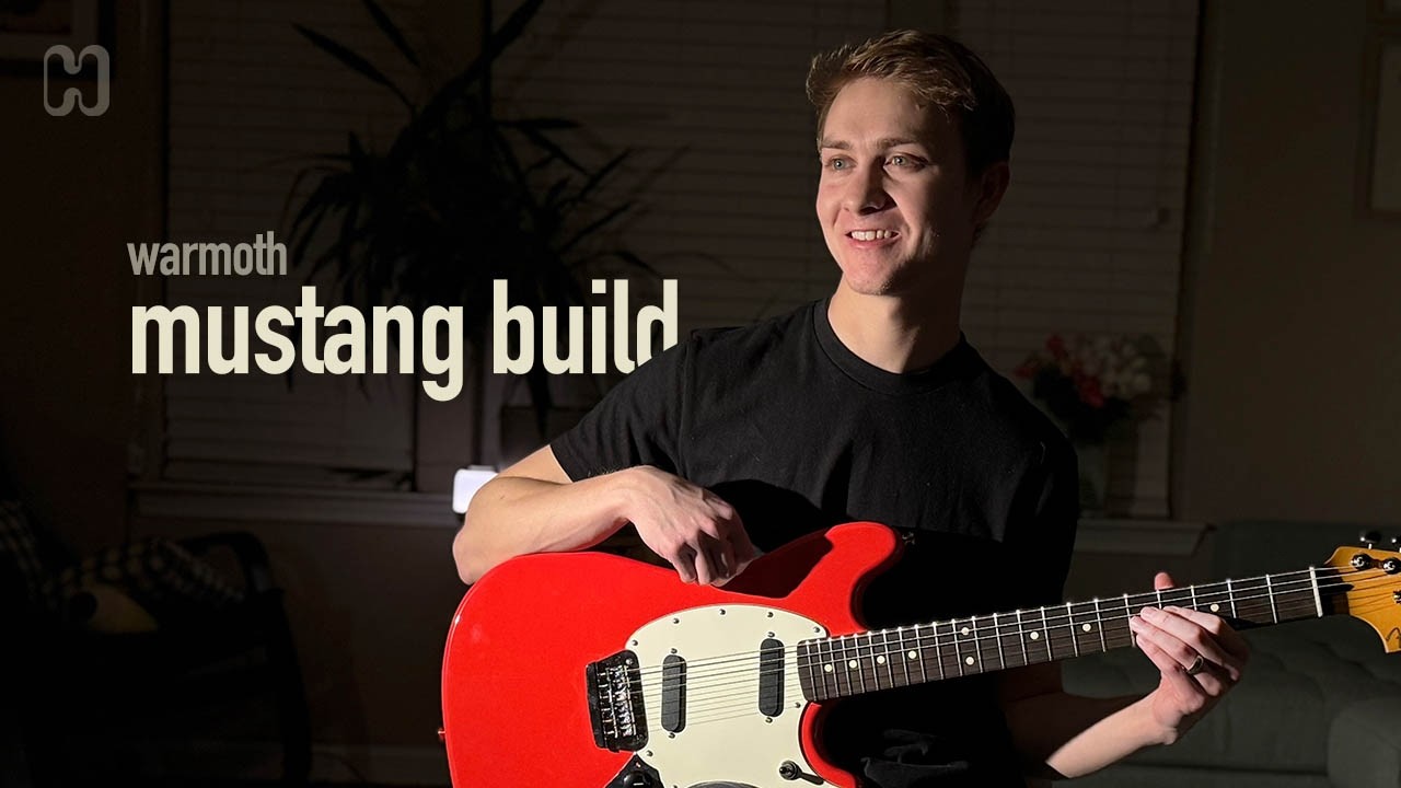 Warmoth Mustang Build | My Dream Fiesta Red Guitar