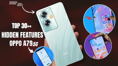 Oppo A79 5G Tips & Tricks | Oppo A79 Unique 30+ Hidden Feature & Settings | Hindi-हिंदी