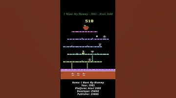 I Want My Mommy - 1983 - Atari 2600 ( Atari VCS ) (Shorts) #game #atari #atari2600 #atarivcs #gaming