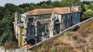 Castelo de conto de fadas português abandonado: construído por um único homem