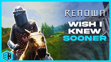 Top 10 Things I Wish I Knew Before Starting Renown!