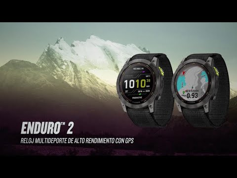 Garmin | Enduro 2 | Reloj multideporte de alto rendimiento con GPS