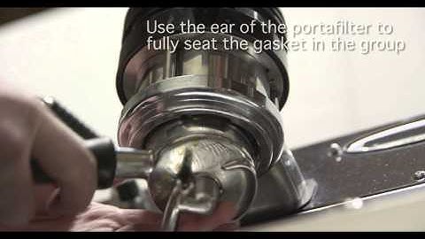 Strada MP - Replace Group Gaskets/Diffuser Screens/Portafilter Baskets