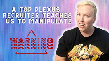 A Top Plexus Recruiter Teaches Us to Manipulate... |#antimlm | #plexus | #plexusvideos