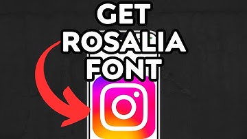 NEW! How To Get Rosalia Font on Instagram
