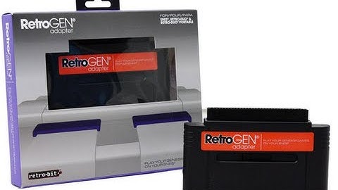 This Adapter Lets You Play Genesis on SNES! (RetroGen Unboxing)