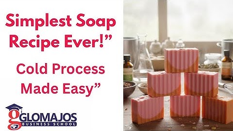 Easiest Cold Process Soap Ever—Just 2 Chemicals Needed!