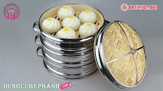 Hướng dẫn tạo hình bánh bao đơn giản 