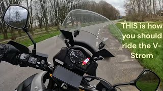 🔊🎵 THIS is how you should ride the V-Strom 1000 Part 2 // Exhilarating ride