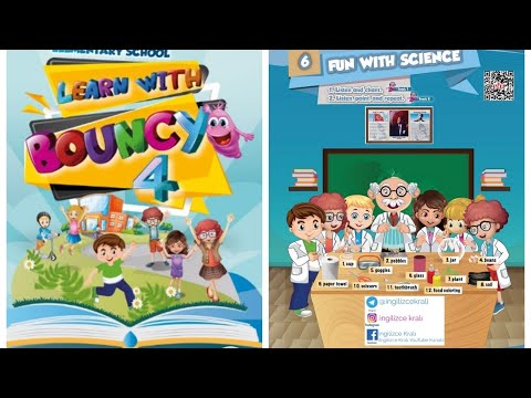 4.sınıf İngilizce Learn with Bouncy Ünite 6 Fun With Science Sayfa 69-80 dinleme MEB yayın unit 6