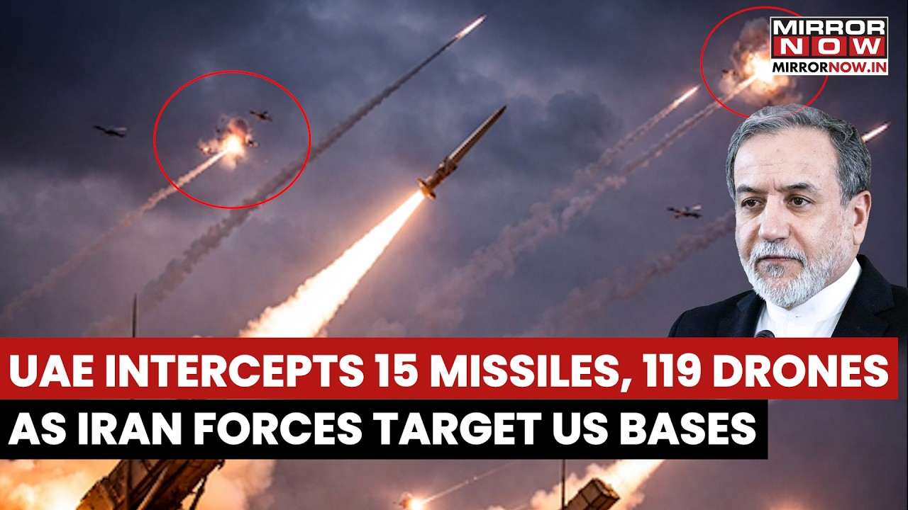US-Iran War: UAE Intercepts Swarm Of Drones and Missiles Launched By Tehran Aimed At US Bases