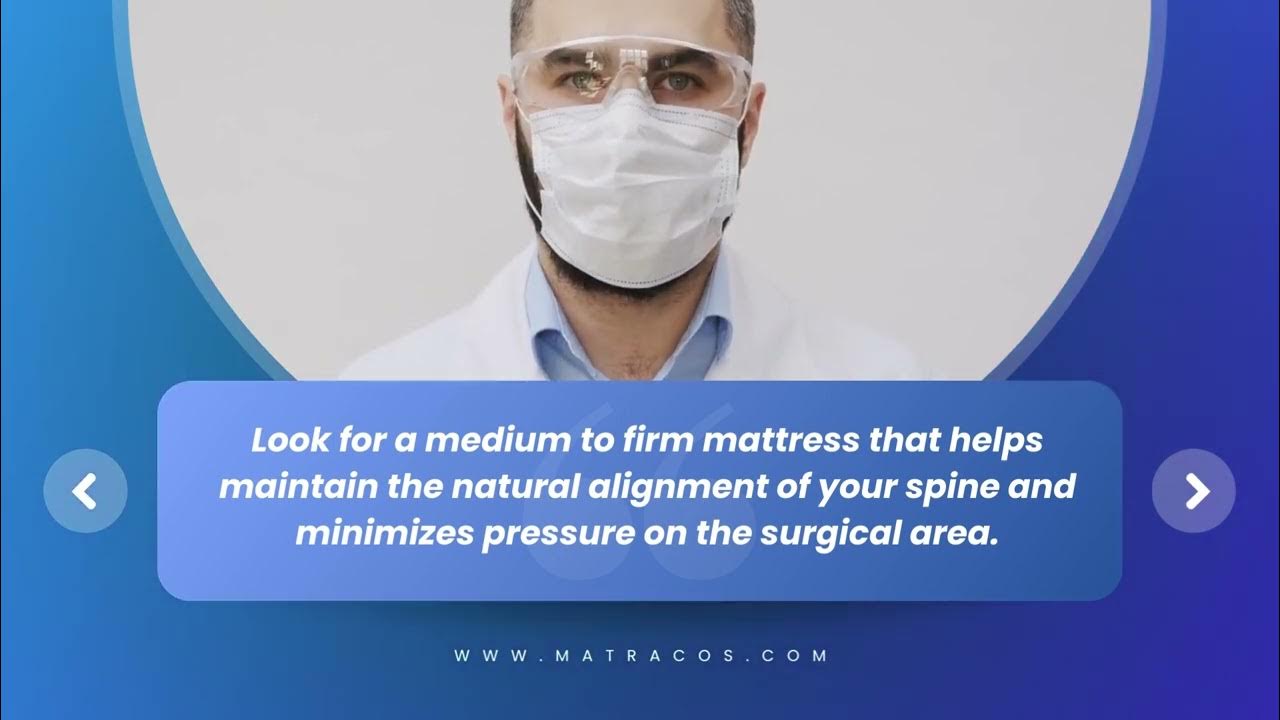 Best mattresses and features to use after back surgery YouTube