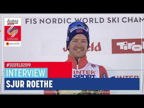 Sjur Roethe | "A really hard fight | Seefeld | Men's Skiathlon | FIS Nordic World Ski Championships
